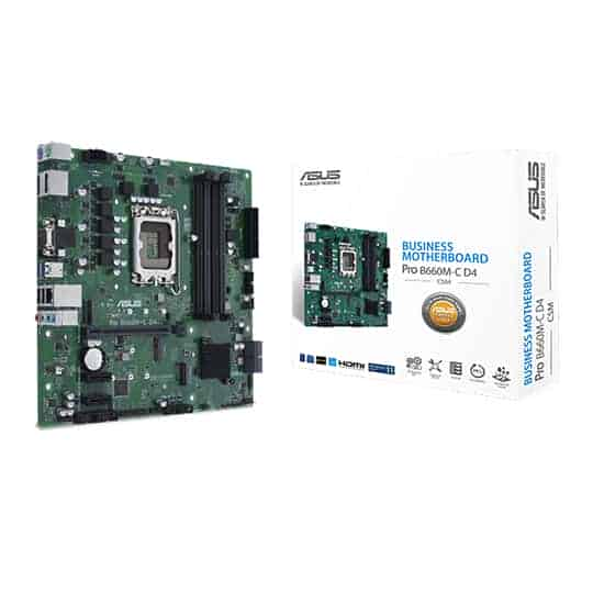 ASUS Intel B660 Pro B660M-C D4-CSM Micro-ATX Motherboard